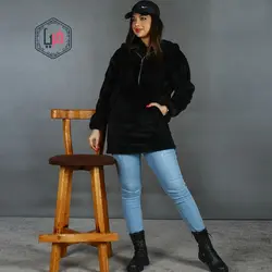 هودی تدی جلو زیپدار کد851