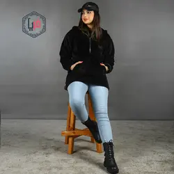 هودی تدی جلو زیپدار کد851