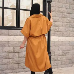 مانتو بلند کمر کش کد 906