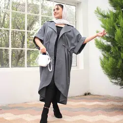 مانتو بلند کمر کش کد 906