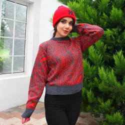 بافت دو رنگ کد 847