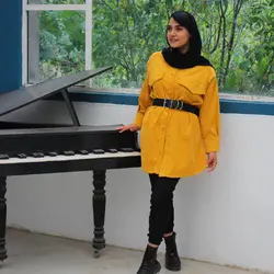 مانتو کمر دار کد 827