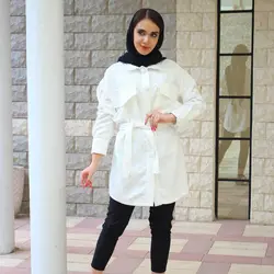 مانتو کمر دار کد 827