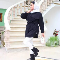 مانتو کمر دار کد 827