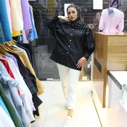 شومیز مانتویی کد 553