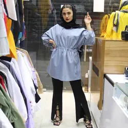 مانتو کمر کش کد 736