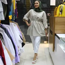 مانتو کمر کش کد 736