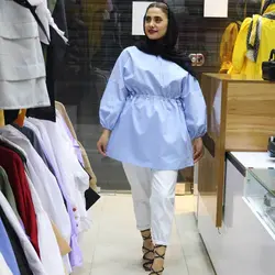 مانتو کمر کش کد 736