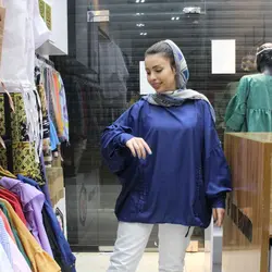 مانتو پانچ جلوبسته کد 645