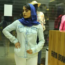 شومیز جین کد 556