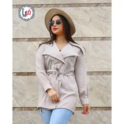 مانتو يقه دوبل راه راه كد 1250