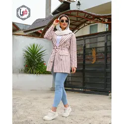 مانتو كتي راه راه كد 1262