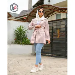 مانتو كتي راه راه كد 1262