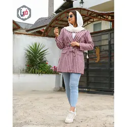 مانتو كتي راه راه كد 1262