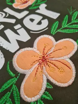 بلوز دورس گلدوزی Girl Power