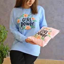 بلوز دورس گلدوزی Girl Power