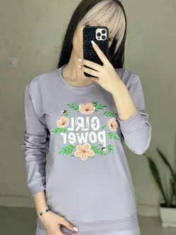 بلوز دورس گلدوزی Girl Power