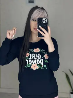 بلوز دورس گلدوزی Girl Power