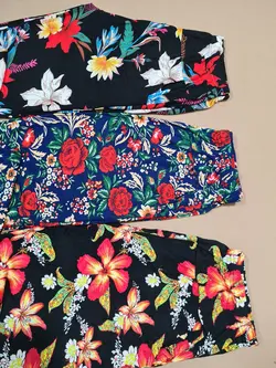 شلوار گیاهی گلدار طرح جدید