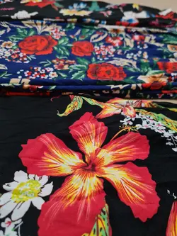 شلوار گیاهی گلدار طرح جدید