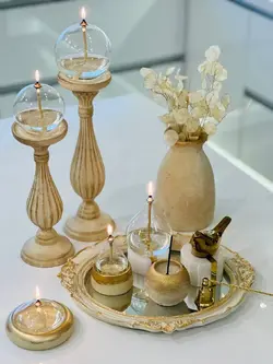 ست اکسسوری جلومبلی پتینه nobel - گالری قاب