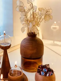 ست اکسسوری چوبی جلومبلی بلوط - گالری قاب