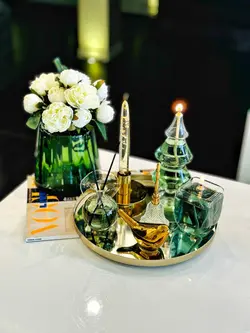 ست جلومبلی حریر سبز - خرید لوازم آشپزخانه | لوازم دکوری و تزئینی منزل