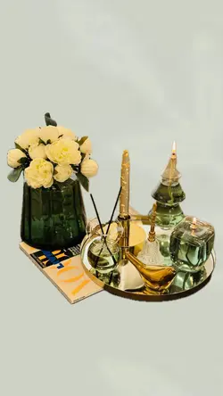 ست جلومبلی حریر سبز - خرید لوازم آشپزخانه | لوازم دکوری و تزئینی منزل