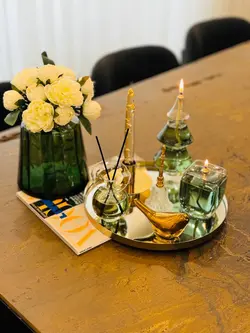 ست جلومبلی حریر سبز - خرید لوازم آشپزخانه | لوازم دکوری و تزئینی منزل