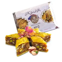 باقلوا سنتی کاشان 5 مغز ویژه 25 عددی