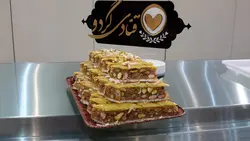 باقلوا سنتی کاشان 5 مغز ویژه 25 عددی
