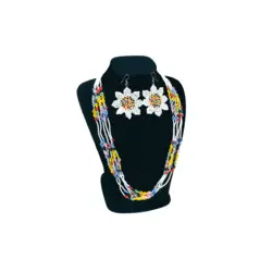 گردنبند و گوشواره منجوق