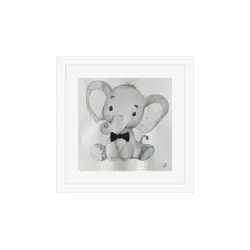 تابلو آبرنگ طرح فیل