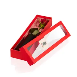 باکس گل رز تکی