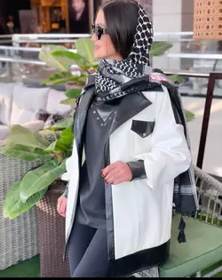 آلین سفید مشکی