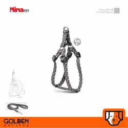 قلاده کتفی مدل پتَِنتو همراه با لید سایز 3