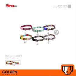 قلاده گردنی تسمه ای سایز 2 مدل پَتِرن (همراه با لید)