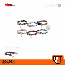 قلاده گردنی تسمه ای سایز 2 مدل ریتم (همراه با لید)