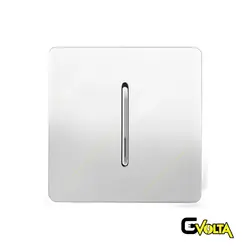 کلید و پریز آسیا الکتریک مدل کریستال