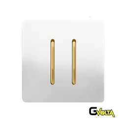 کلید و پریز آسیا الکتریک مدل کریستال