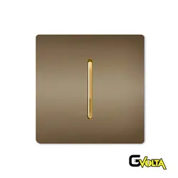 کلید و پریز آسیا الکتریک مدل کریستال