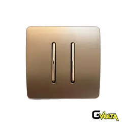 کلید و پریز آسیا الکتریک مدل کریستال