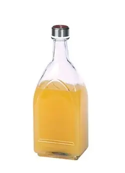 بطری کتابی درب استیل لیمون - فروشگاه حاج خانی