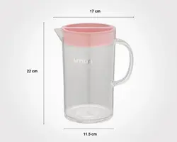 پارچ کریستال بلند لیمون - فروشگاه حاج خانی