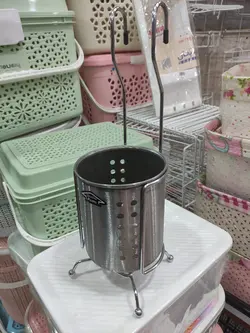 جا قاشق اویز استیل کارگران - فروشگاه حاج خانی