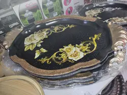 سینی کرون بزرگ پلی متال - فروشگاه حاج خانی