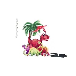 تاپر رو کیکی دایناسور شمع دار