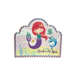 کارت دعوت تولد پری دریایی (۱۰ تایی)