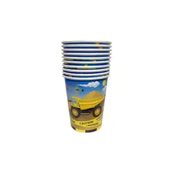 لیوان تم ماشینهای راهسازی (۱۰ تایی)