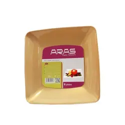 پیش دستی میوه خوری طلایی